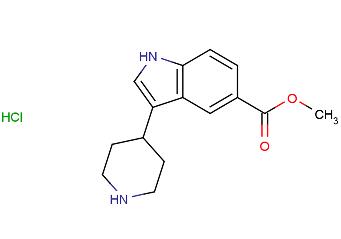 methyl 3-(piperidin-4-yl)-1H-indole-5-carboxylate hydrochloride