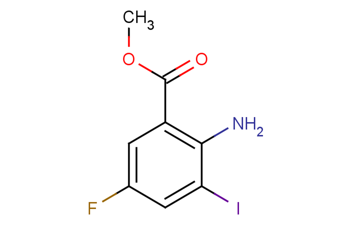 methyl 2-amino-5-fluoro-3-iodobenzoate