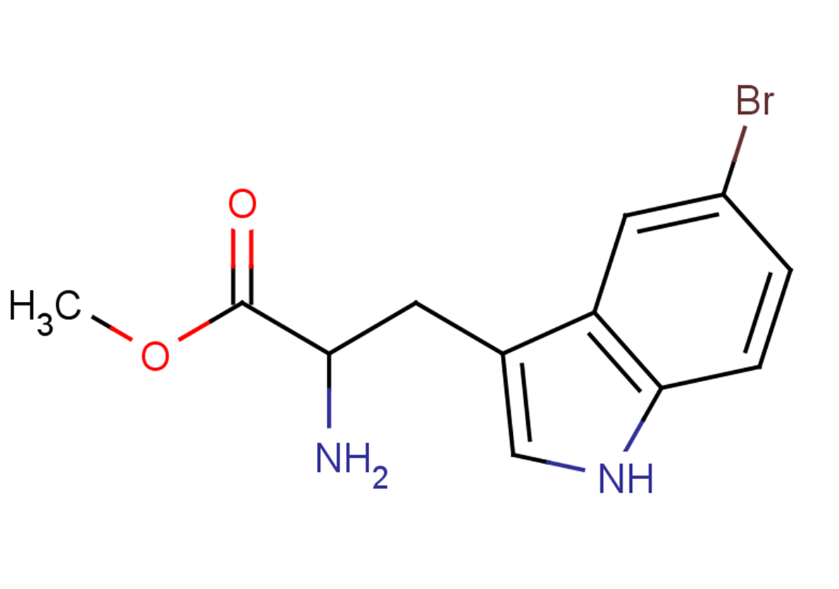 methyl 2-amino-3-(5-bromo-1H-indol-3-yl)propanoate