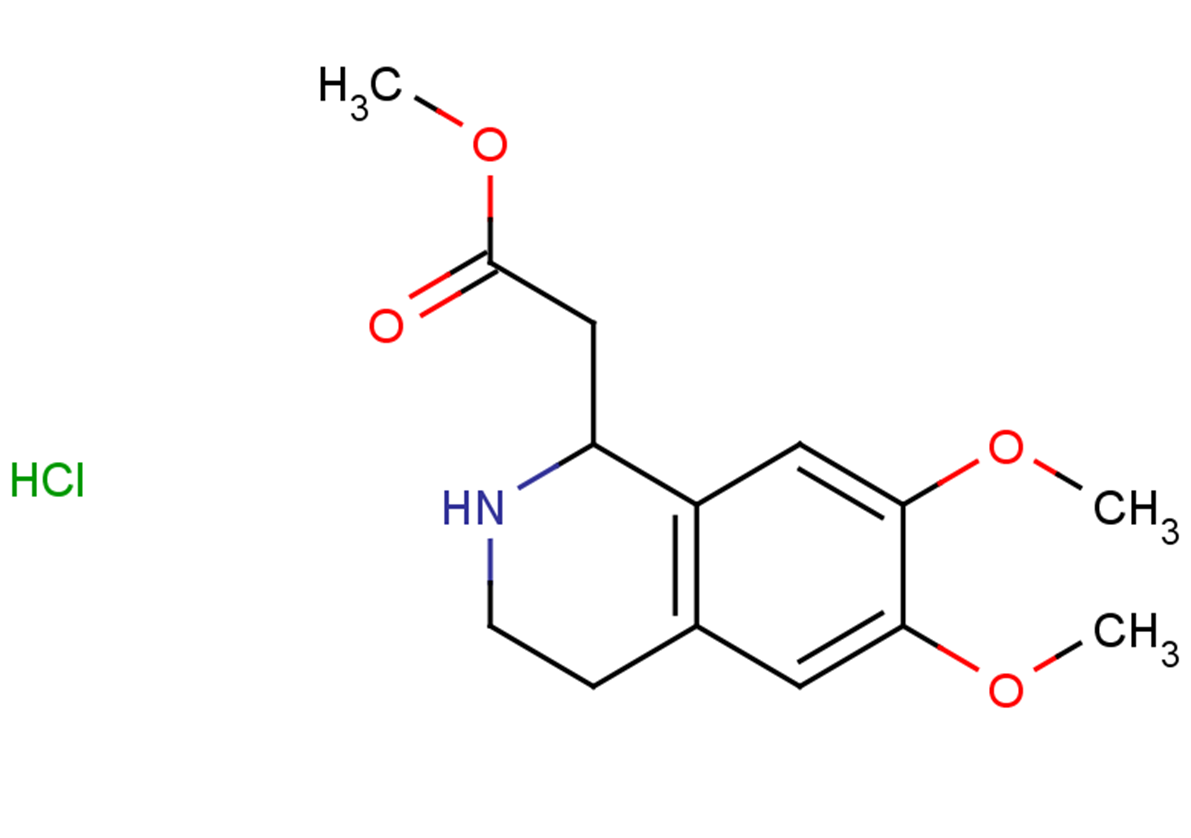 methyl 2-(6,7-dimethoxy-1,2,3,4-tetrahydroisoquinolin-1-yl)acetate hydrochloride