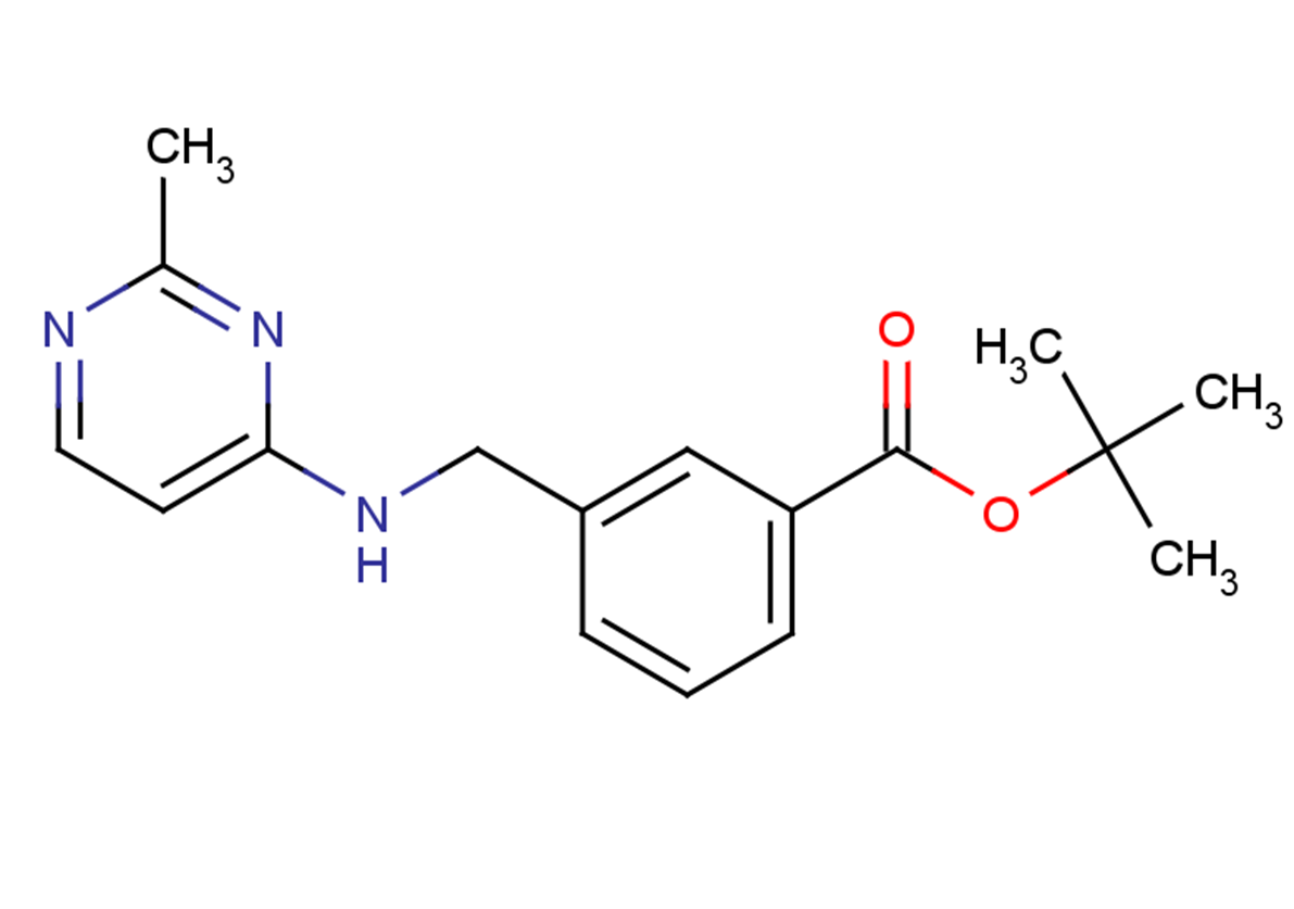 tert-butyl 3-{[(2-methylpyrimidin-4-yl)amino]methyl}benzoate
