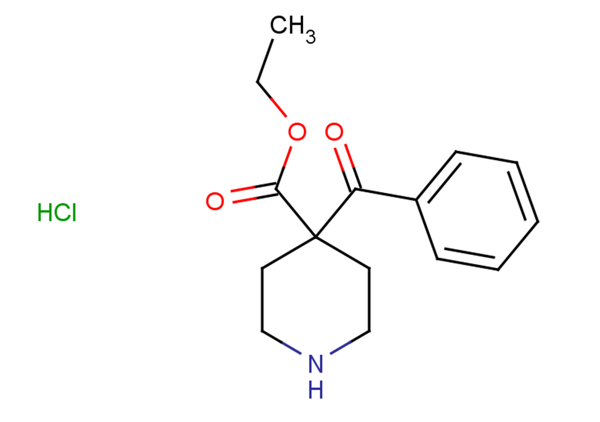 ethyl 4-benzoylpiperidine-4-carboxylate hydrochloride