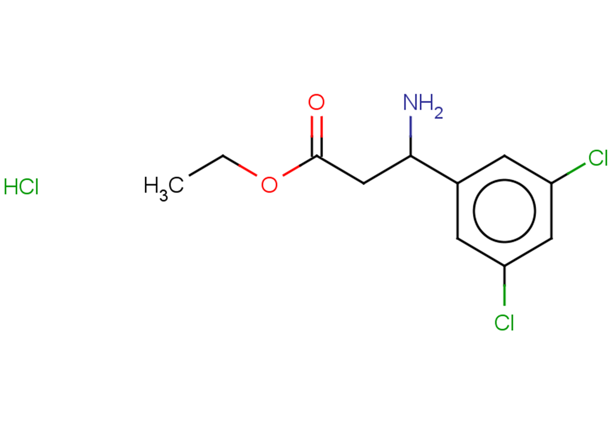 ethyl 3-amino-3-(3,5-dichlorophenyl)propanoate hydrochloride