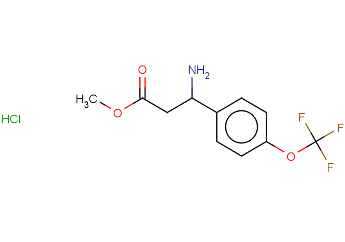 methyl 3-amino-3-[4-(trifluoromethoxy)phenyl]propanoate hydrochloride