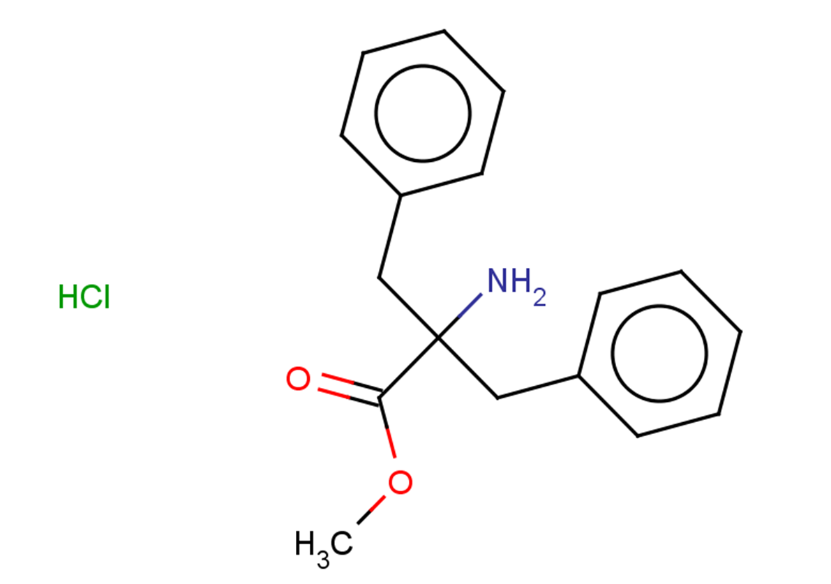 methyl 2-amino-2-benzyl-3-phenylpropanoate hydrochloride