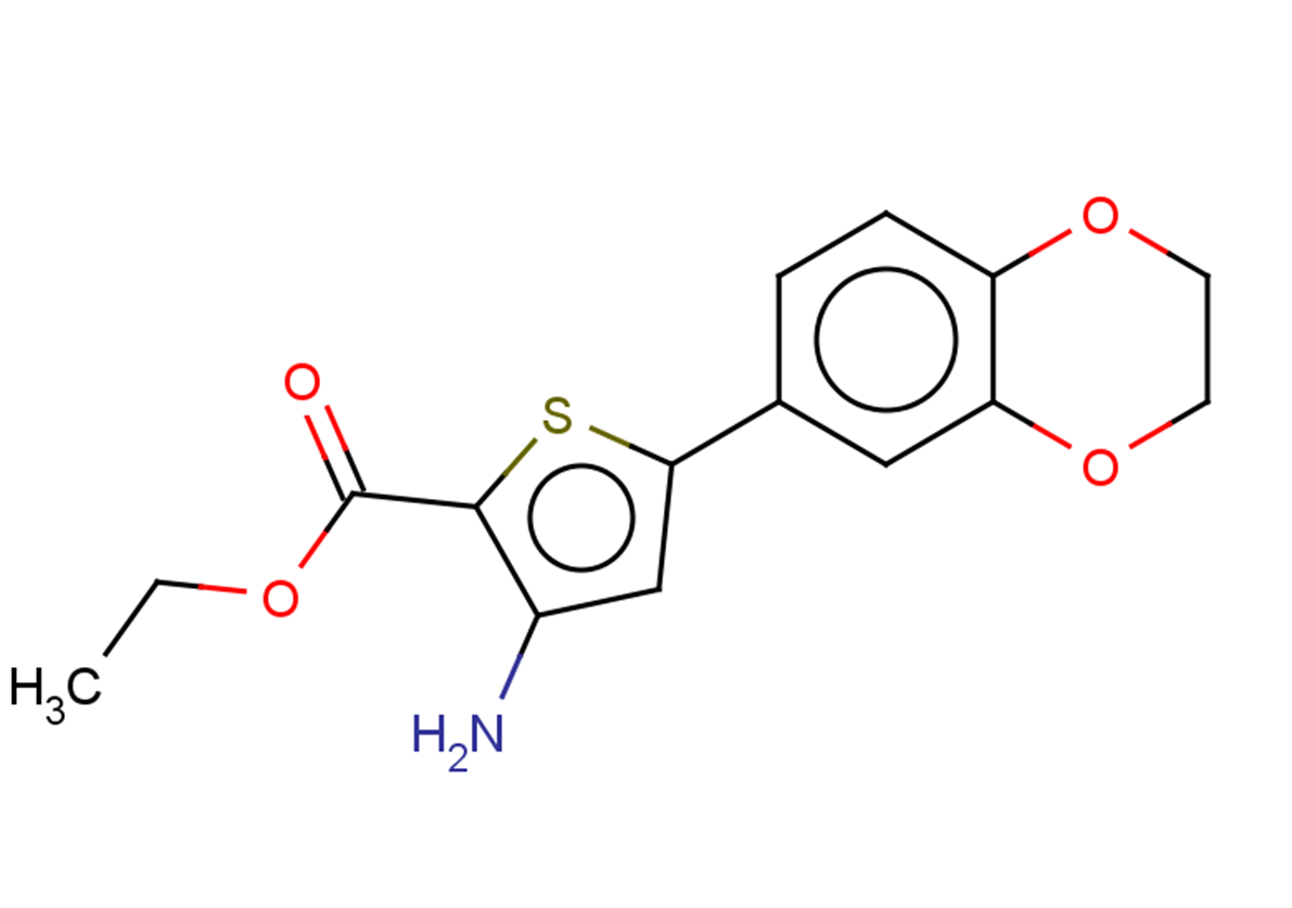 ethyl 3-amino-5-(2,3-dihydro-1,4-benzodioxin-6-yl)thiophene-2-carboxylate