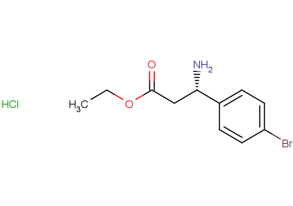 ethyl (3S)-3-amino-3-(4-bromophenyl)propanoate hydrochloride