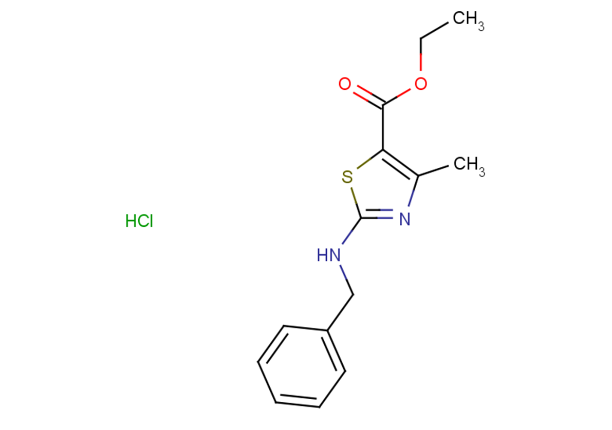 ethyl 2-(benzylamino)-4-methyl-1,3-thiazole-5-carboxylate hydrochloride