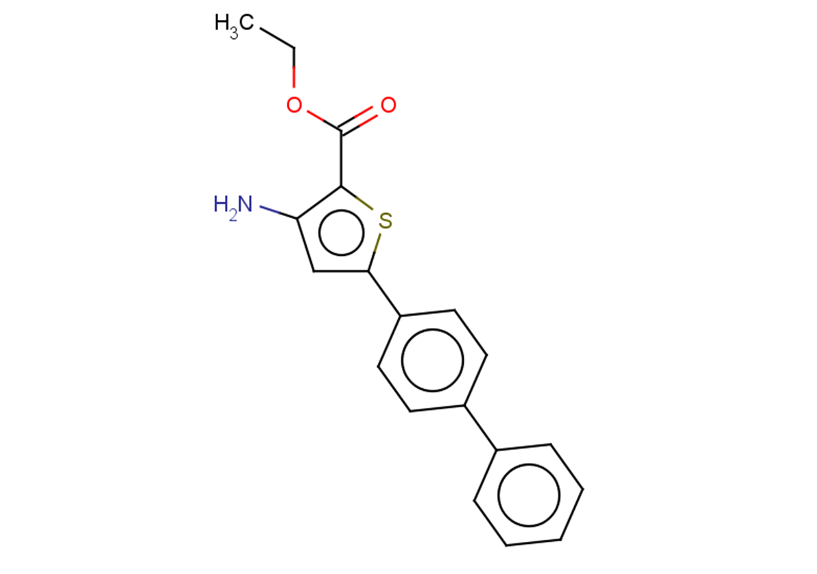 ethyl 3-amino-5-(4-phenylphenyl)thiophene-2-carboxylate