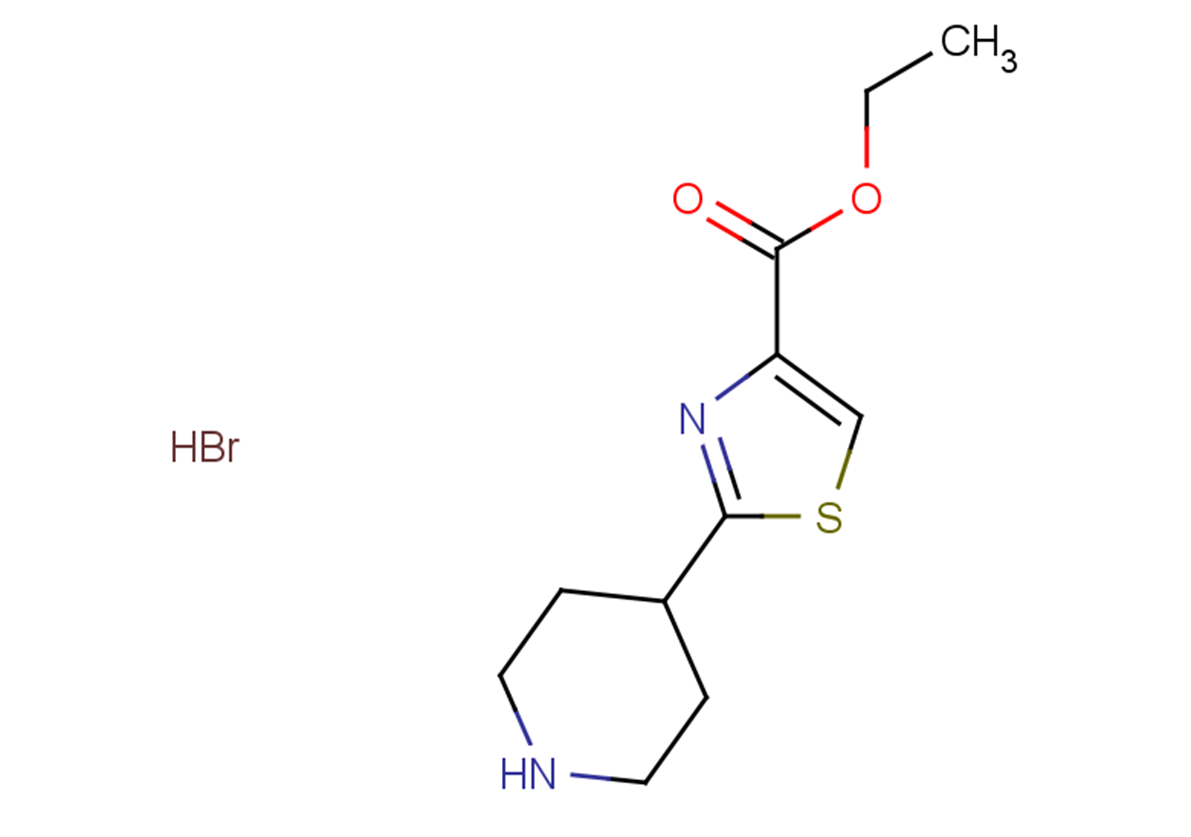 ethyl 2-(piperidin-4-yl)-1,3-thiazole-4-carboxylate hydrobromide
