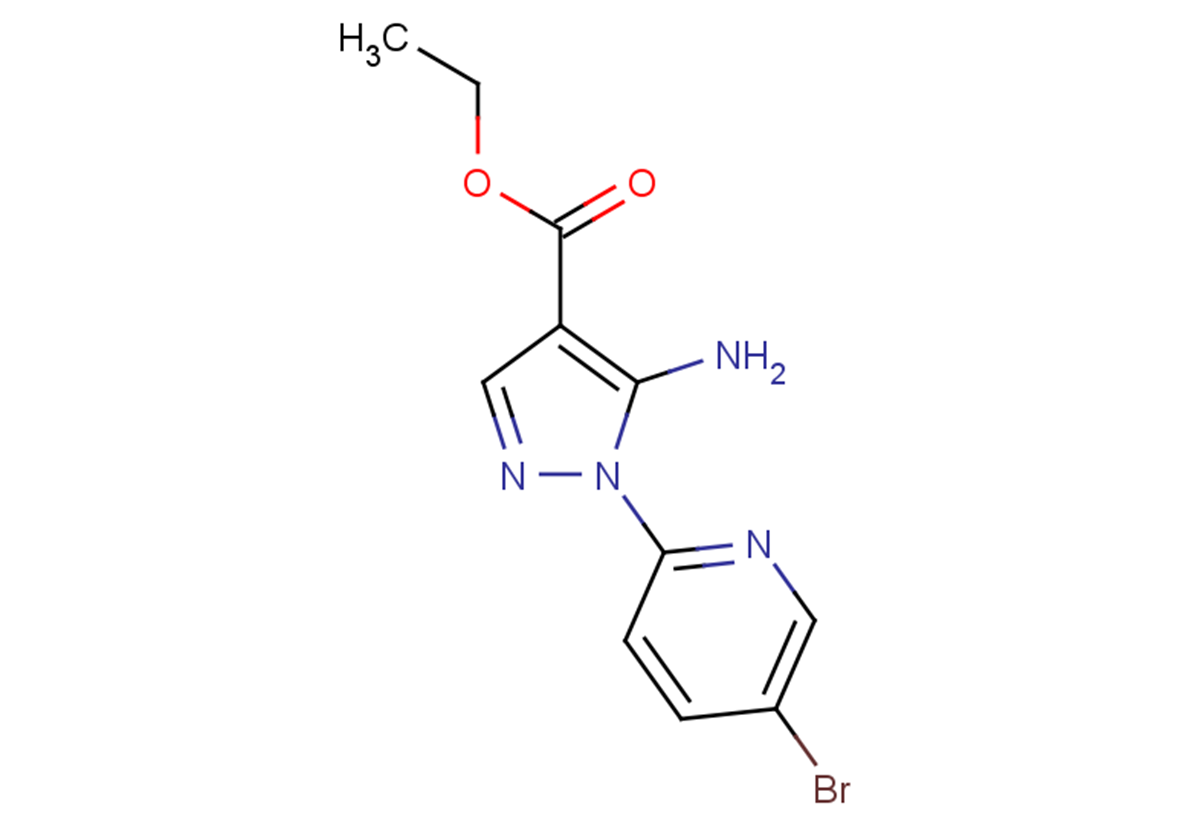 ethyl 5-amino-1-(5-bromopyridin-2-yl)-1H-pyrazole-4-carboxylate