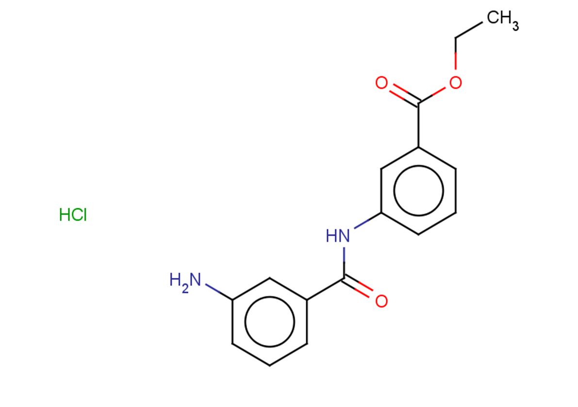 ethyl 3-[(3-aminobenzene)amido]benzoate hydrochloride