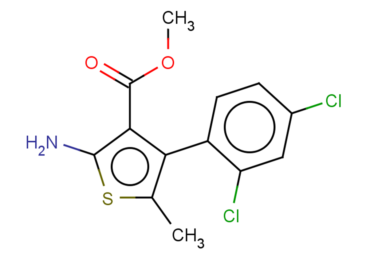 methyl 2-amino-4-(2,4-dichlorophenyl)-5-methylthiophene-3-carboxylate