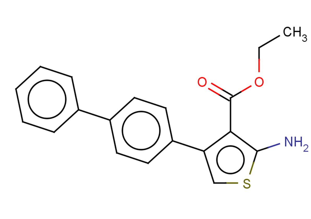 ethyl 2-amino-4-(4-phenylphenyl)thiophene-3-carboxylate