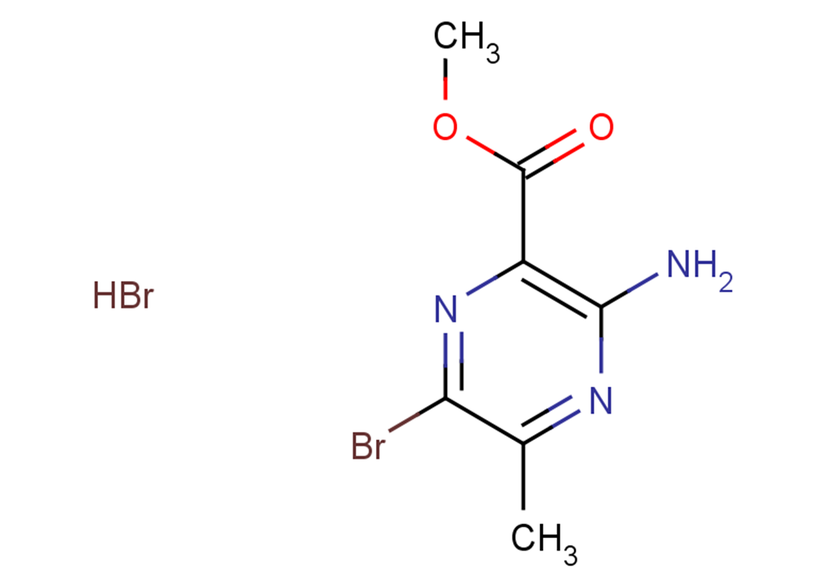 methyl 3-amino-6-bromo-5-methylpyrazine-2-carboxylate hydrobromide