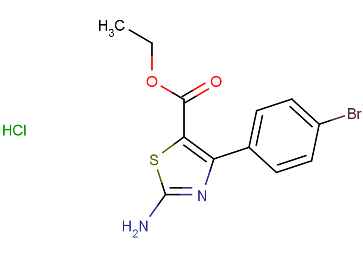 ethyl 2-amino-4-(4-bromophenyl)-1,3-thiazole-5-carboxylate hydrochloride