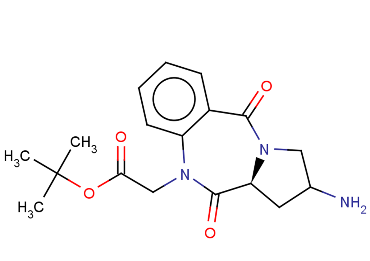 tert-butyl 2-[(7S)-5-amino-2,8-dioxo-3,9-diazatricyclo[8.4.0.0^{3,7}]tetradeca-1(14),10,12-trien-9-yl]acetate