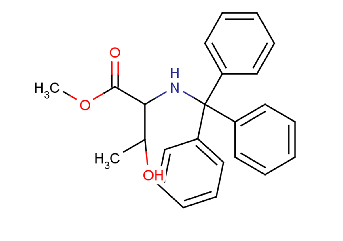 methyl 3-hydroxy-2-[(triphenylmethyl)amino]butanoate