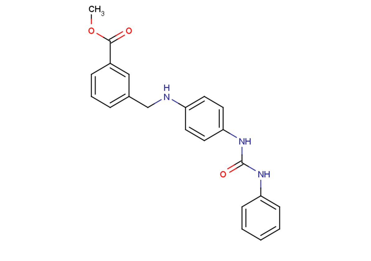 methyl 3-[({4-[(phenylcarbamoyl)amino]phenyl}amino)methyl]benzoate
