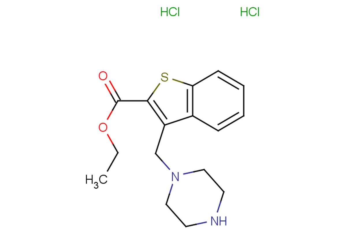 ethyl 3-(piperazin-1-ylmethyl)-1-benzothiophene-2-carboxylate dihydrochloride