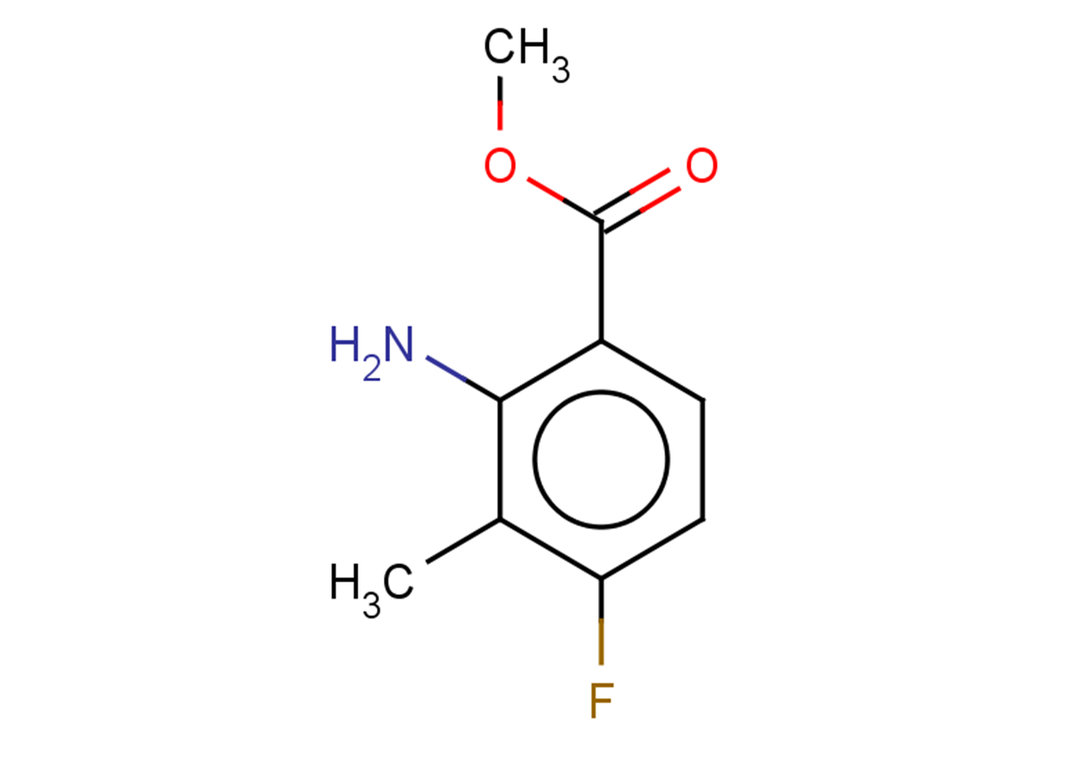 methyl 2-amino-4-fluoro-3-methylbenzoate