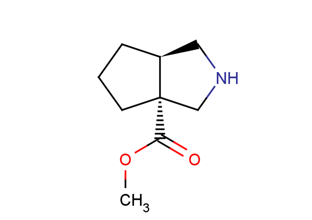 methyl (3aR,6aR)-octahydrocyclopenta[c]pyrrole-3a-carboxylate