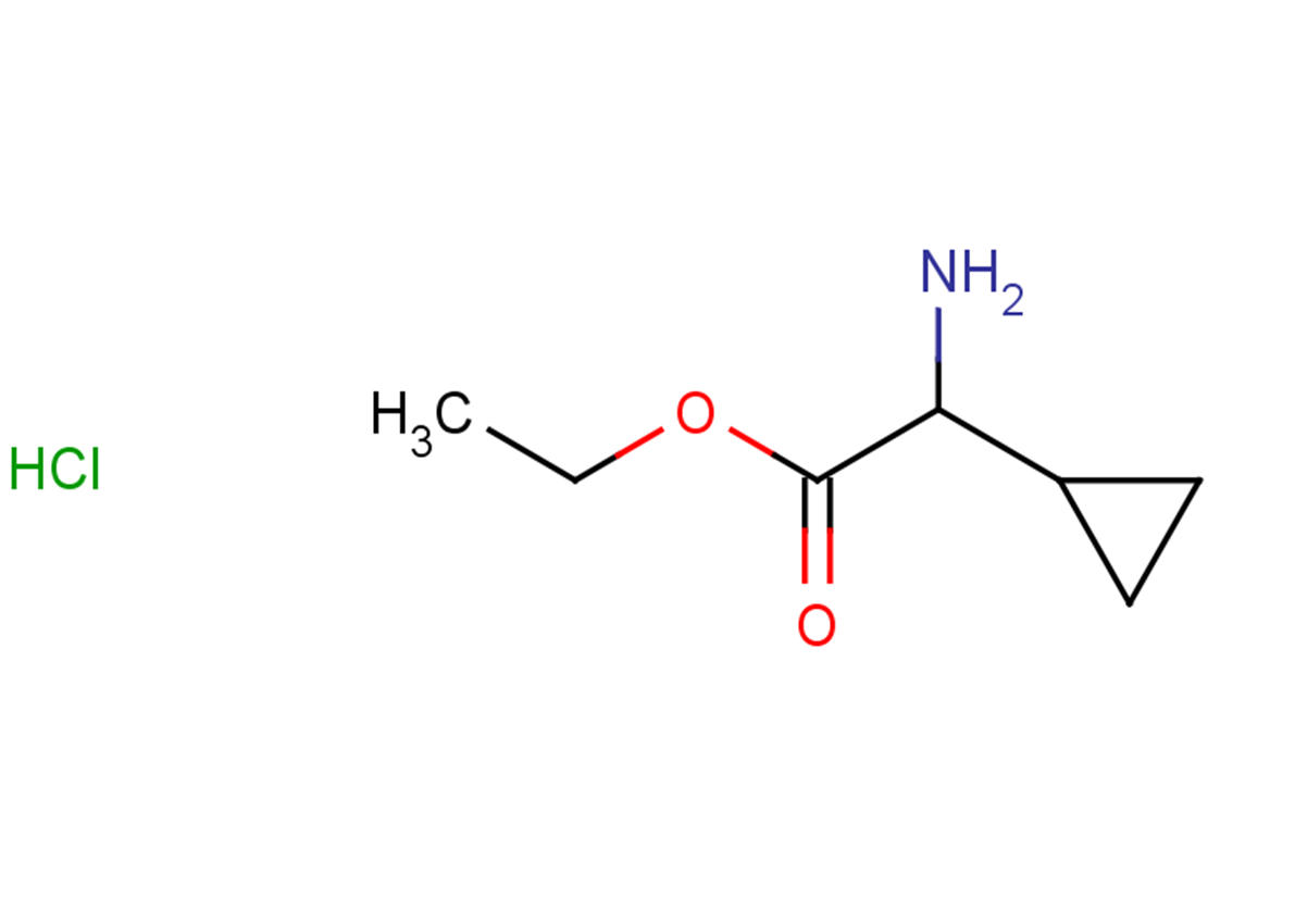 ethyl 2-amino-2-cyclopropylacetate hydrochloride