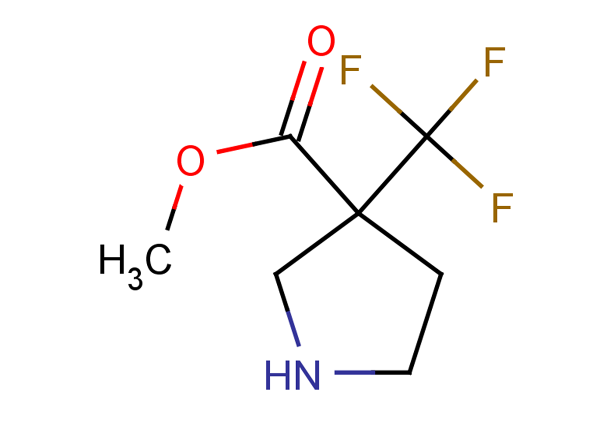 methyl 3-(trifluoromethyl)pyrrolidine-3-carboxylate