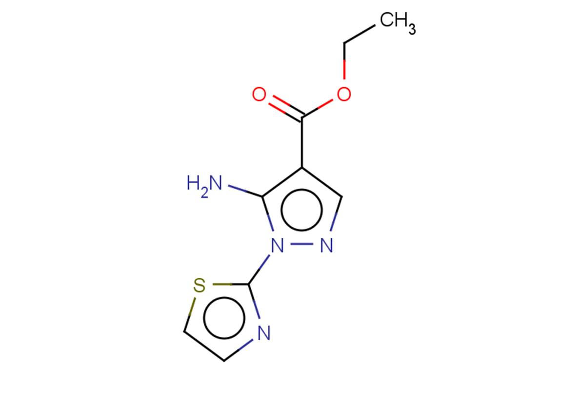 ethyl 5-amino-1-(1,3-thiazol-2-yl)-1H-pyrazole-4-carboxylate
