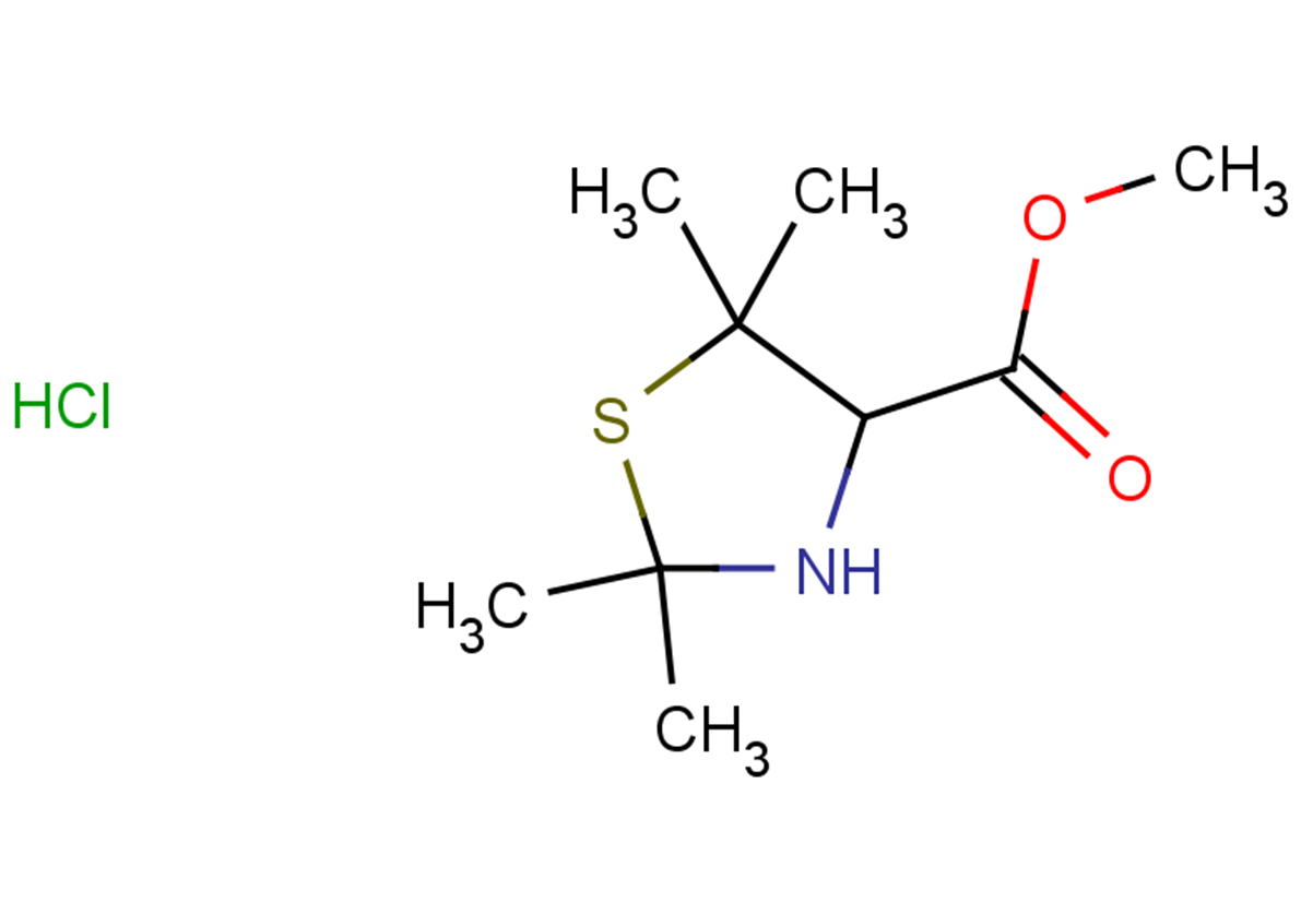 methyl 2,2,5,5-tetramethyl-1,3-thiazolidine-4-carboxylate hydrochloride