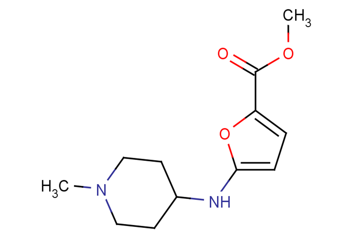 methyl 5-[(1-methylpiperidin-4-yl)amino]furan-2-carboxylate