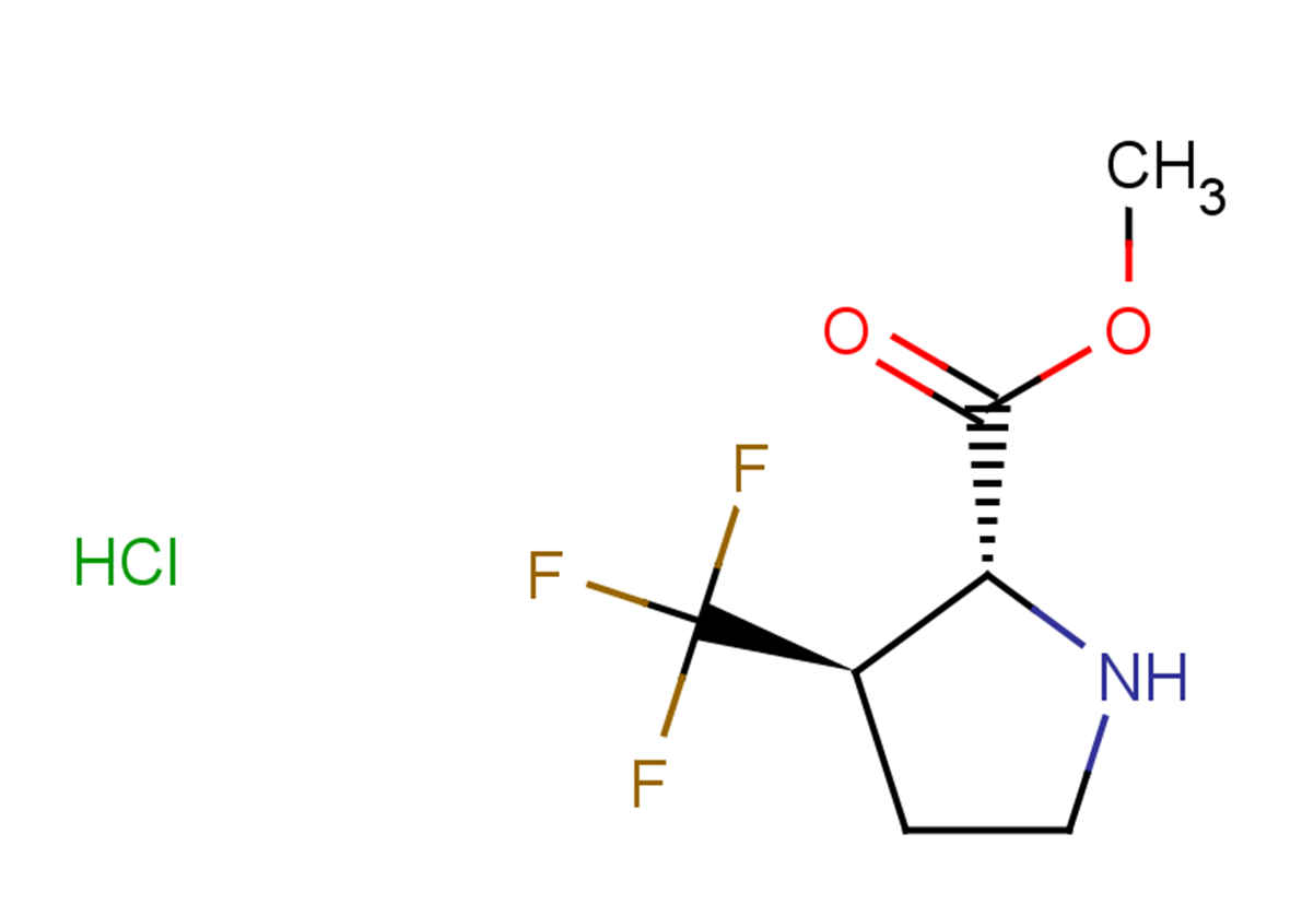 methyl (2R,3R)-3-(trifluoromethyl)pyrrolidine-2-carboxylate hydrochloride