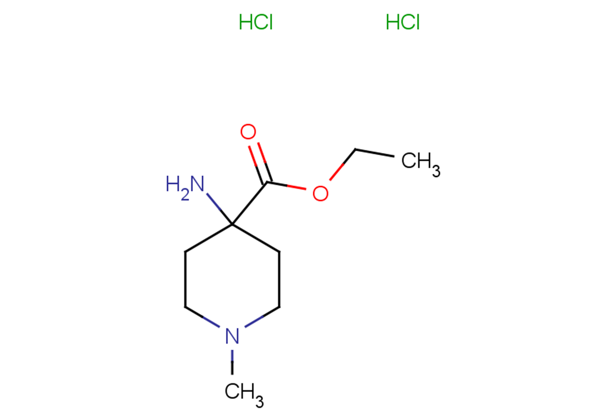 ethyl 4-amino-1-methylpiperidine-4-carboxylate dihydrochloride