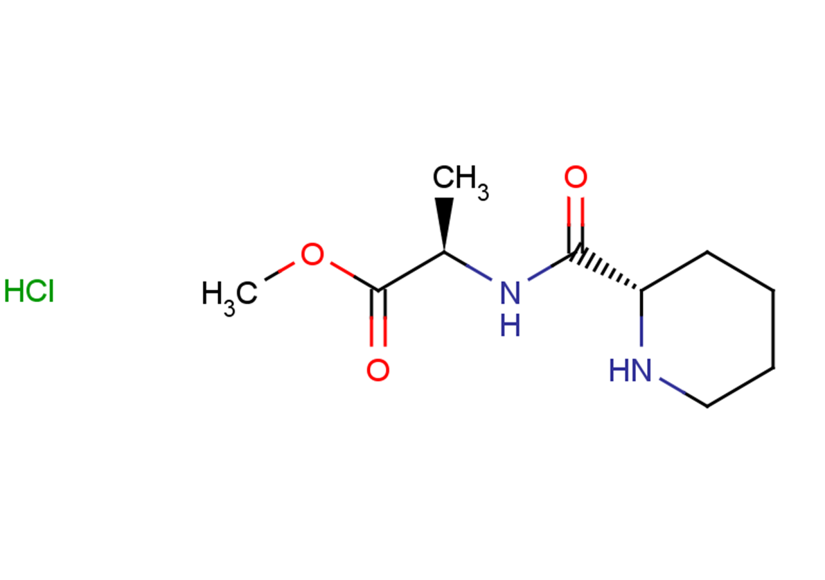 methyl (2R)-2-[(2S)-piperidin-2-ylformamido]propanoate hydrochloride