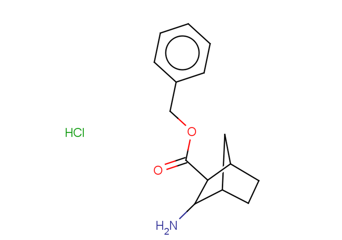 benzyl 3-aminobicyclo[2.2.1]heptane-2-carboxylate hydrochloride
