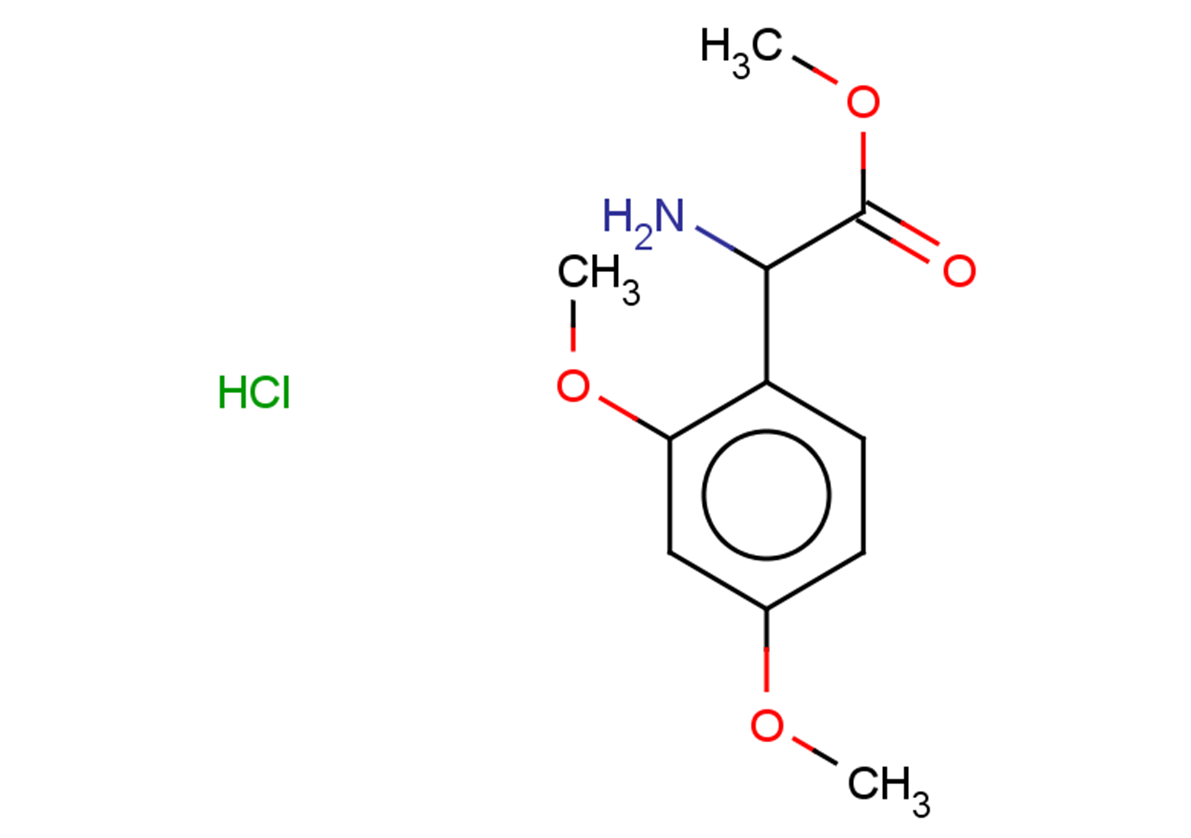 methyl 2-amino-2-(2,4-dimethoxyphenyl)acetate hydrochloride
