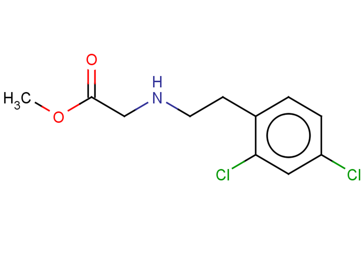 methyl 2-{[2-(2,4-dichlorophenyl)ethyl]amino}acetate