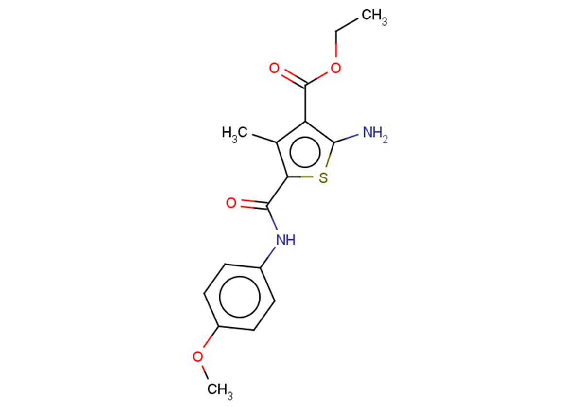 ethyl 2-amino-5-[(4-methoxyphenyl)carbamoyl]-4-methylthiophene-3-carboxylate