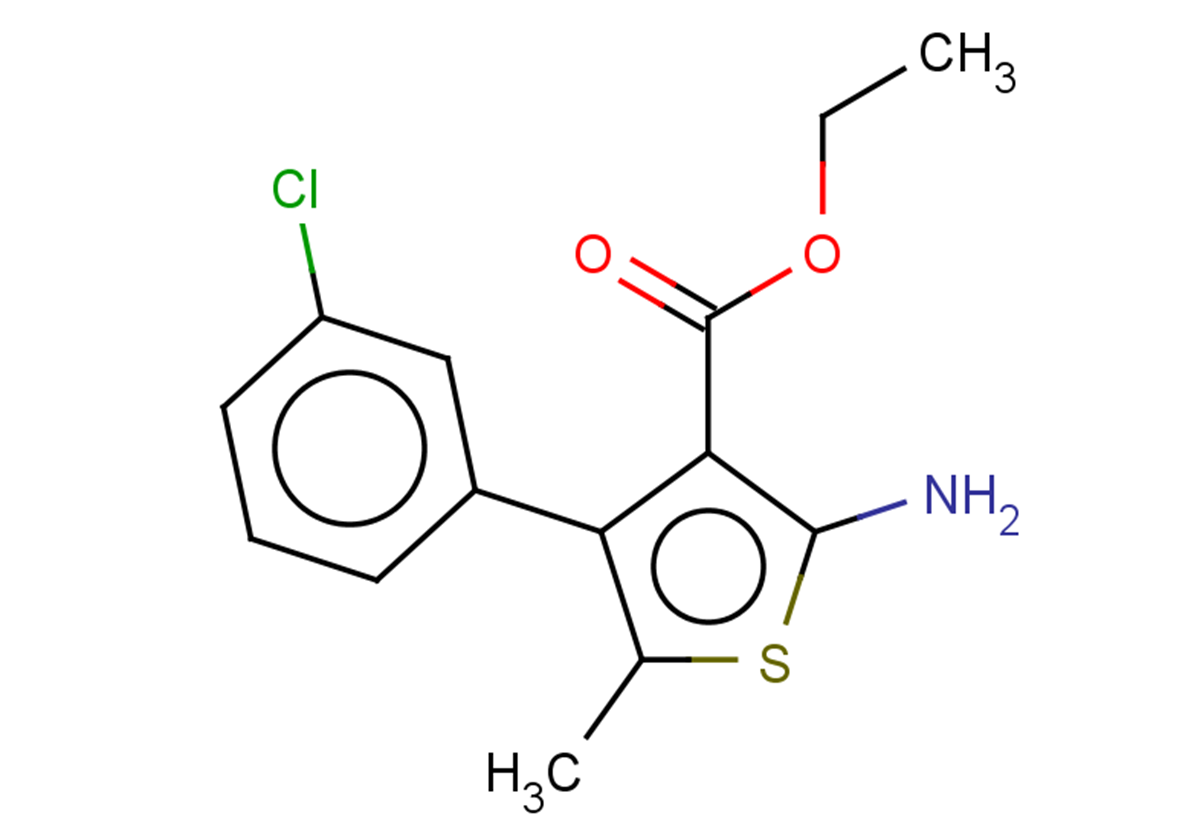 ethyl 2-amino-4-(3-chlorophenyl)-5-methylthiophene-3-carboxylate