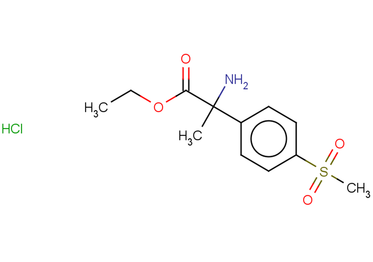 ethyl 2-amino-2-(4-methanesulfonylphenyl)propanoate hydrochloride