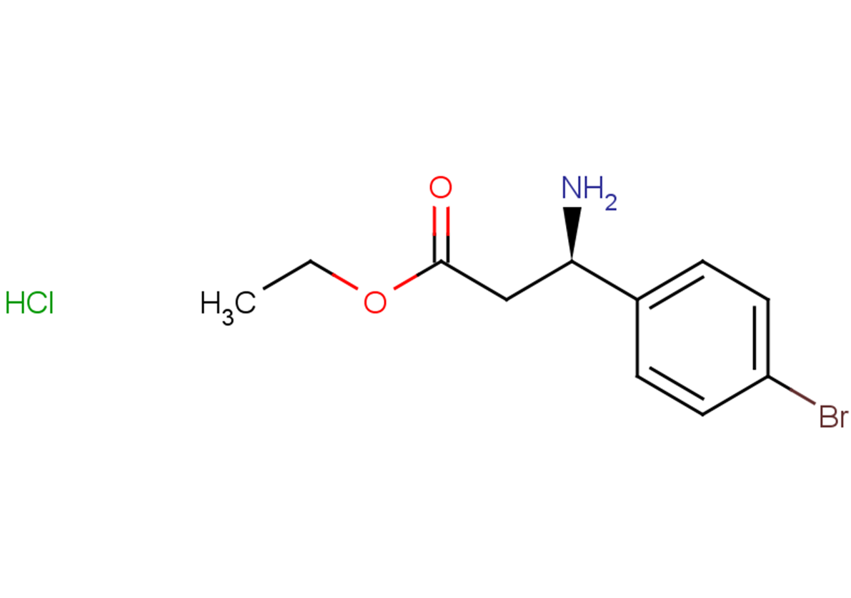 ethyl (3R)-3-amino-3-(4-bromophenyl)propanoate hydrochloride