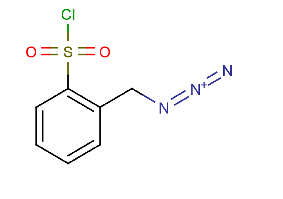 2-(azidomethyl)benzene-1-sulfonyl chloride