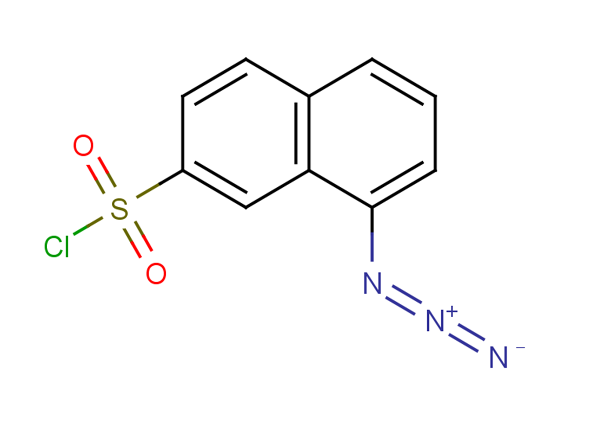 8-azidonaphthalene-2-sulfonyl chloride