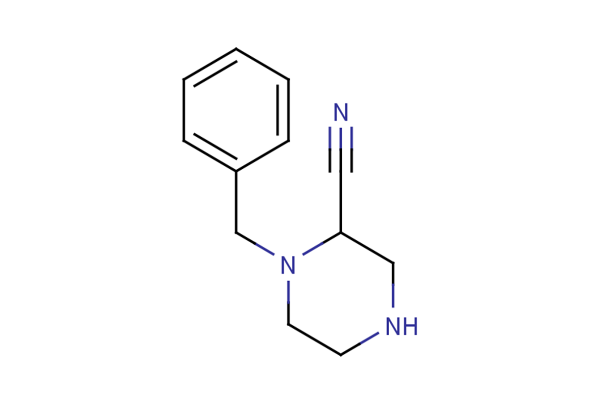 1-benzylpiperazine-2-carbonitrile