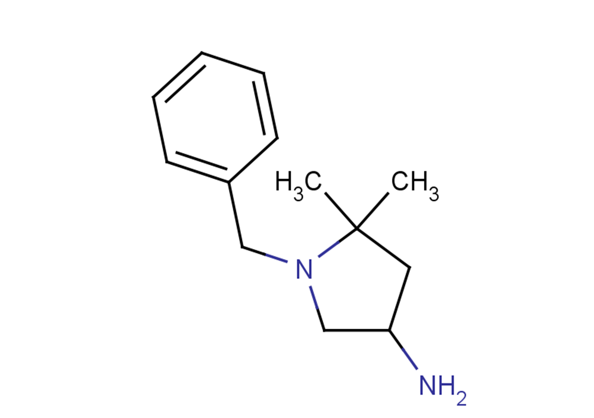 1-benzyl-5,5-dimethylpyrrolidin-3-amine