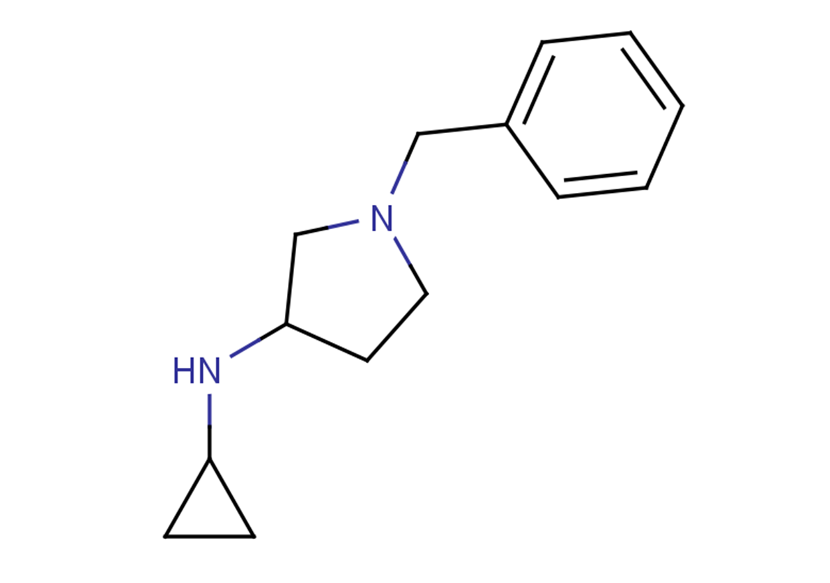 1-benzyl-N-cyclopropylpyrrolidin-3-amine