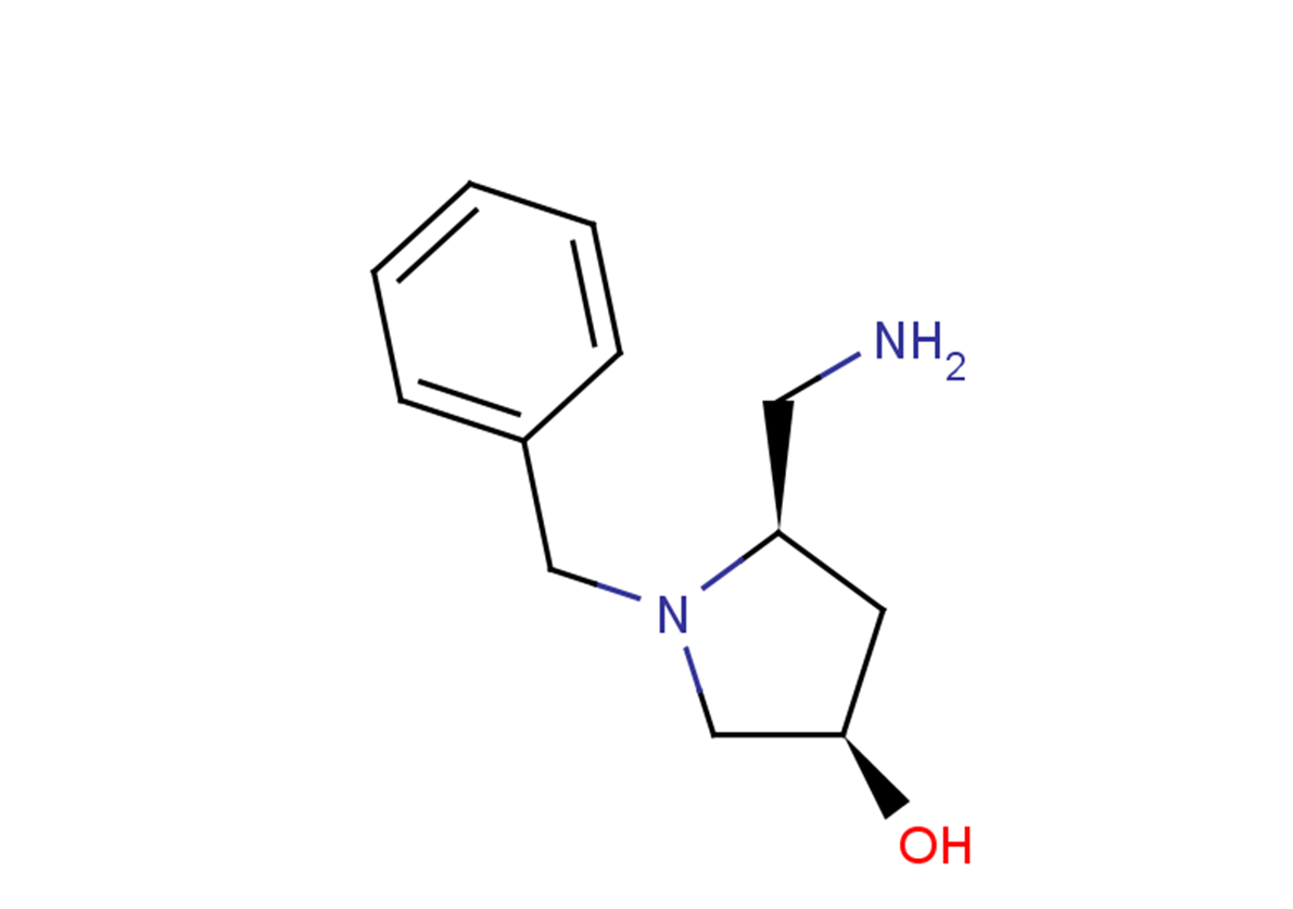 (3R,5R)-5-(aminomethyl)-1-benzylpyrrolidin-3-ol