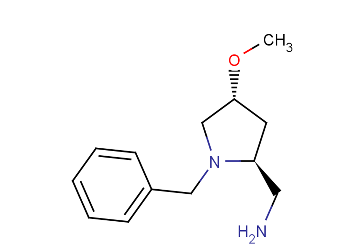 [(2S,4R)-1-benzyl-4-methoxypyrrolidin-2-yl]methanamine