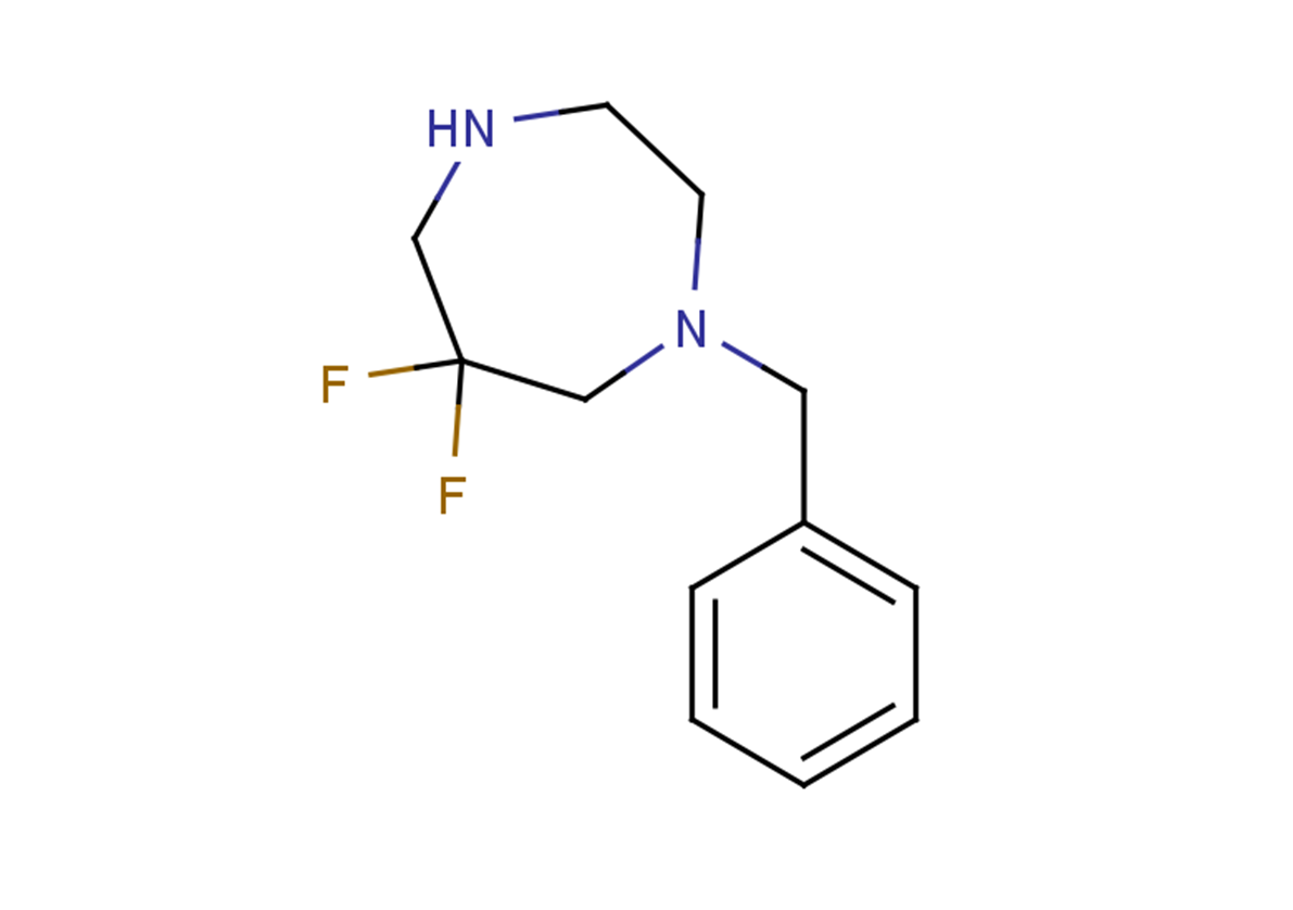 1-benzyl-6,6-difluoro-1,4-diazepane