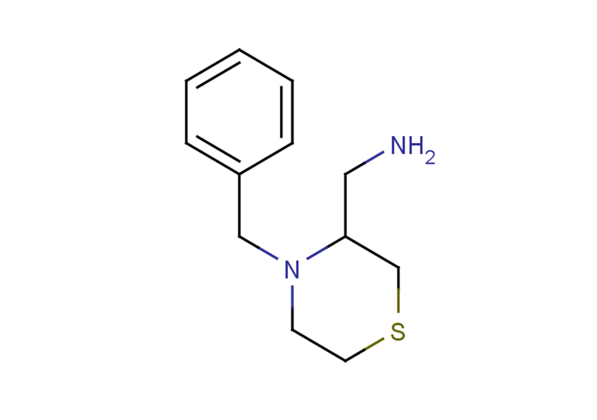(4-benzylthiomorpholin-3-yl)methanamine